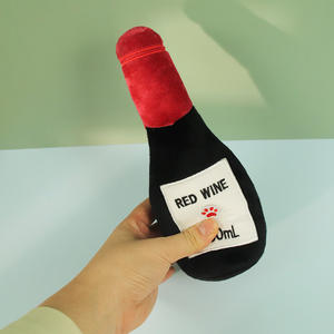 Прочный экологически чистый плюшевый игрушечный собачий инструмент для самостоятельного развлечения, обучающий инструмент, лидер продаж, шлифовка зубов, игрушка для собак - Product Image 5