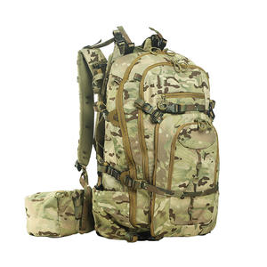 Mochila Táctica de Gran Capacidad, Resistente al Agua, MOLLE, para Deportes al Aire Libre, Ciclismo, Montañismo, para Hombre, Color CP, Tela Oxford - Product Image 2