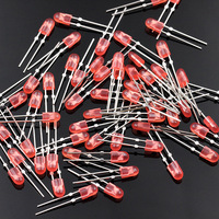 Jstronic 346 546 Diffuseur DIP 3mm 4mm 5mm Diode électroluminescente ovale LED Rouge Bleu Vert Jaune Blanc