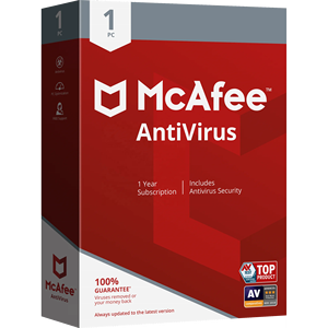 Software de Seguridad en Internet y Protección Antivirus McAfee, Suscripción de 1 Año para 1 PC, Soporte 24/7, Envío de Clave Digital en Línea - Product Image 1