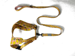 ชุดสายจูงปลอกคอสัตว์เลี้ยงสายจูงแมวและสายจูงสุนัขเชือกหนัง LED แบบยุทธวิธีสายจูงสุนัขแบบปรับแต่งได้ - Product Image 4