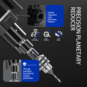 Máquina de Perforación y Roscado de Servicio Pesado con Motor de Engranajes Multivoltaje (380V/110V/220V) de Alta Potencia de Grado Industrial - Product Image 4