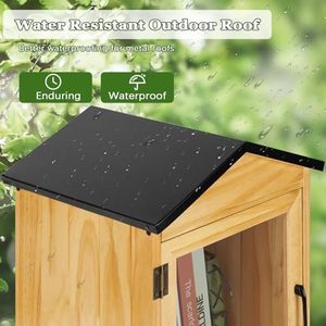 Caja de libros de biblioteca de madera <span class=keywords><strong>para</strong></span> exteriores con almacenamiento <span class=keywords><strong>para</strong></span> libros, macetas y macetas de arte alimenticio <span class=keywords><strong>para</strong></span> escuelas y vecindarios comunitarios - Product Image 3