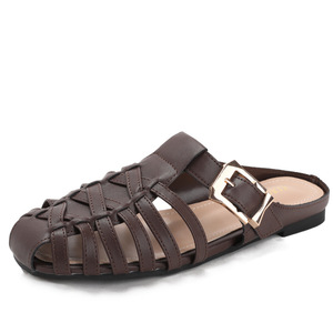 Elegant T-Strap <b>Flat</b> <b>Sandals</b> Microfiber Leather Open Toe Summer Women Shoes Breathable Slip-On Rubber Outsole - Product Image 6