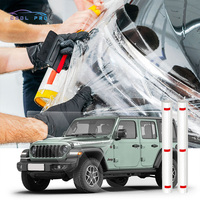 Film de protection de peinture PPF noir mat auto-réparant 7,5-8,5 mil, qualité USA, garantie 10 ans, rouleau de film protecteur TPH TPU pour voiture
