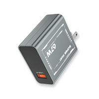 Chargeur de voyage USB pour téléphone portable 67W avec câble USB, adaptateur secteur USB à charge rapide 67W