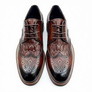 Nuove Scarpe Eleganti Autunnali da Uomo in Pelle di Vacchetta Impermeabili per Affari e Matrimoni - Product Image 1