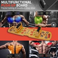 Papan Push-Up Lipat Kayu Portabel dengan Pegangan Batang Kokoh dan 2 Gagang untuk Latihan Kekuatan Unisex Buatan Cina