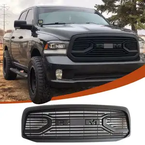 FITS DODGE RAM 1500/2500/3500フロントグリル2013-2018年OE番号: 6NE51SZ0AA/6MH51ZZZAAブラックカラー在庫あり