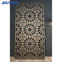 Revêtements extérieurs modernes en alliage d'aluminium et panneaux de façade intérieurs pour les murs-rideaux d'hôtels avec un design Mashrabiya décoratif