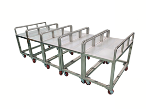 Heavy-Duty Custom Mobile Cart with Welded Steel Frame &amp; 360&deg; Casters | MOQ 10 <strong>Units</strong> | 5-Day Fast Sample - Product Image 4