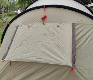 เต็นท์แคมป์ปิ้งสำหรับครอบครัวแบบ Glamping สำหรับงานปาร์ตี้กลางแจ้ง เต็นท์สี่ฤดู Silverline สองห้องนอน - Product Image 5
