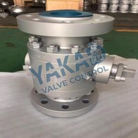 Ball Valve 3-Piece High Pressure Forged Steel Trunnion Mounted NPT Threaded for Hydraulic and Instrumentation Applications