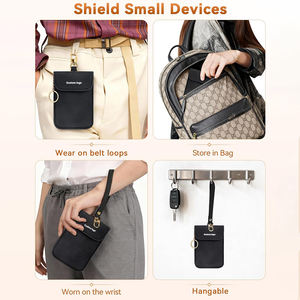 Sacs Faraday pour clés de voiture avec poignée, protection RFID, protection de sécurité automobile, étui antivol pour clés - Product Image 5