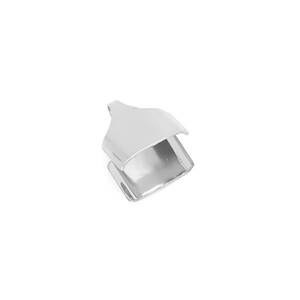 Connecteur en acier inoxydable pour chaîne, tête de serpent plate, pour la fabrication de bracelets, composants de bijouterie - Product Image 3