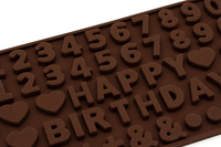 Custom Chocoladereep Cakevorm-Eco-Vriendelijke Siliconenrubber Voor Valentijn Bakken