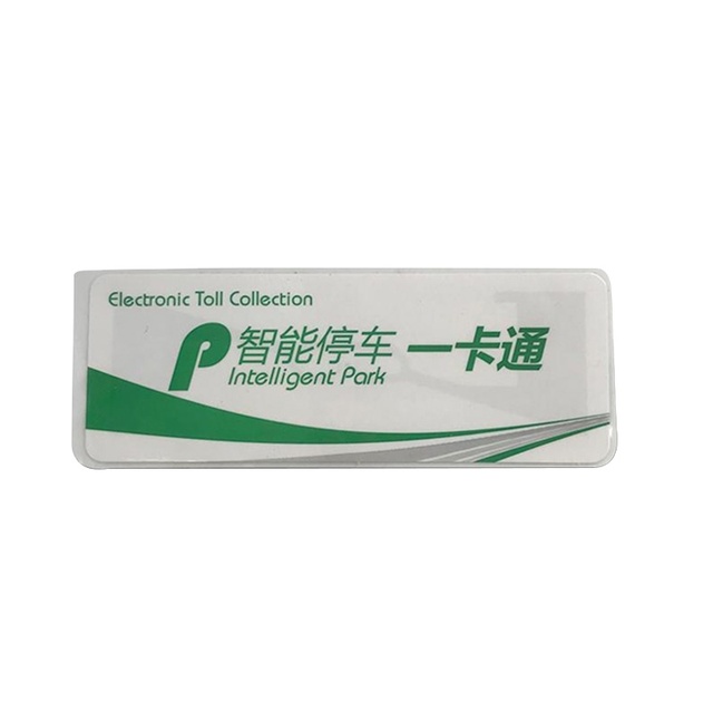 CXU9424 Coated Paper Materials UHF RFID Smart Sticker for Car for Windshield Tags