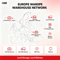 Agent maritime pour la livraison, l'exécution des commandes e-commerce, le picking, l'emballage, la distribution transfrontalière DDP, les opérations en ligne et les opérateurs de distribution en gros chinois