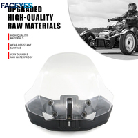 INMT-2026 Nouveau pare-brise transparent en ABS pour Bombardier Can-Am Ryker 600 900 ATV