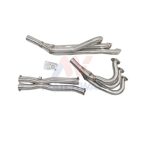 Collecteur d'échappement en Y MATCHWAY haute performance SS201/304, soudé 100% TIG, épaisseur 1,5 mm, finition polie pour <span class=keywords><strong>BMW</strong></span> <span class=keywords><strong>E30</strong></span> 84-91 - Product Image 3