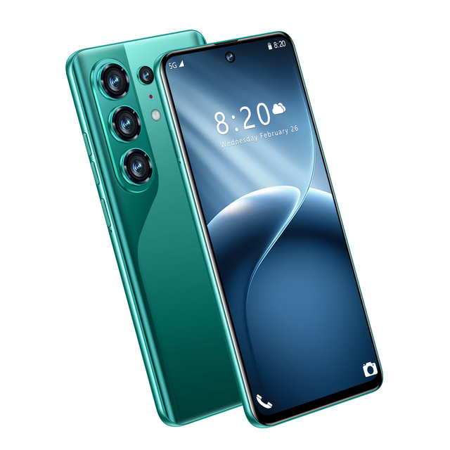 C50 16G+1TB Full Screen 5G Smartphone Android 15 7.3 Inch Dual SIM Fast Charging LED Display Hot Sale 2026 Wholesale Price