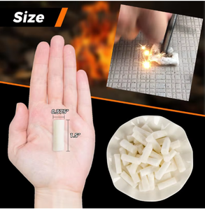 Kit de survie d'urgence extérieur le plus vendu : Allume-feu en coton anti-poussière pour la cuisson, la pâtisserie et le barbecue - Product Image 5