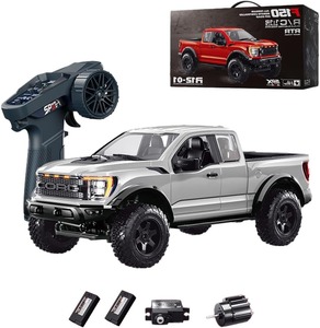 F150 랩터 1/12 4WD RTR RC 트럭 고속/저속 변속 듀얼 레이트 LED 라이트 타입-C 충전 오프로드 픽업 취미용 자동차 - Product Image 3