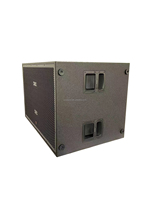 YSUB 8006AS Double caisson de basses actif de 18 pouces, caisson de basses DJ, enceintes, caisson de basses pour scène sonore