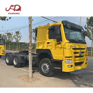 Camión chino de <span class=keywords><strong>segunda</strong></span> <span class=keywords><strong>mano</strong></span> Howo Truck Head usado 375hp 371hp 420 Horse Power Tractor Truck para la venta - Product Image 2