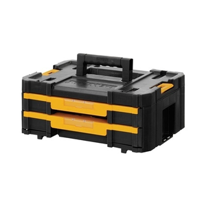 Gabinete de Herramientas Dewalt Tstak IV 440X314X176 mm, Unidad de Doble Cajón con Divisores Modulares - Product Image 1