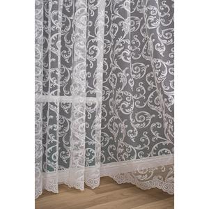 Tenda in Tulle semplice lavorata a maglia con motivo Paisley, 300x250, piega chiusa, 1/3
