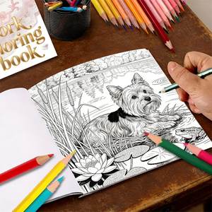 Libro para Colorear Personalizado al por Mayor para Niños, Cuaderno de Dibujo Espiral, Libros para Colorear para Aliviar el Estrés, Regalos Escolares para Amigos y Parejas - Product Image 2