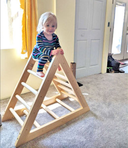 Montessori di alta qualità su misura mobili di sicurezza giocattoli arrampicata ponte cavo - Product Image 3