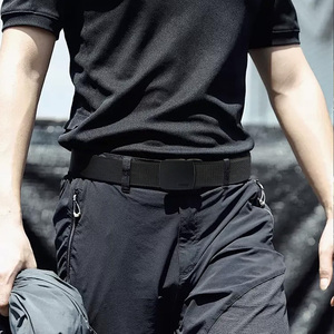 กลางแจ้งระบายอากาศสองด้านหมุนหัวเข็มขัดลําลองไนลอนเข็มขัดผู้ชายเข็มขัดยุทธวิธี - Product Image 3