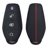 Housse de protection pour clé de voiture BYD Song Plus Atto 3 Han EV Tang DM Qin Seal Dolphin, en silicone, porte-clé, accessoires de voiture
