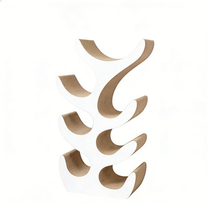 Árbol rascador para gatos con forma de onda creativa, hecho a medida, resistente al desgaste, postes verticales para rascar que no se desprenden, fabricante al por mayor - Product Image 2