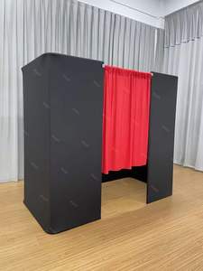 الأكثر مبيعاً حاوية خصوصية بإطار من الألومنيوم القابل للطي للطباعة المخصصة حاوية كشك الخصوصية - Product Image 6