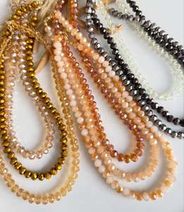 Collana girocollo con perline in pietra naturale multicolore fatta a mano, all'ingrosso, gioielli alla moda, <span class=keywords><strong>regalo</strong></span> semplice e delicato <span class=keywords><strong>per</strong></span> lei, <span class=keywords><strong>per</strong></span> la migliore amica - Product Image 5