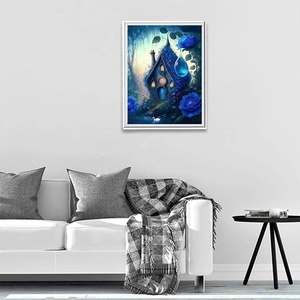 XIXI Vente en gros de toiles de peinture au diamant 5D personnalisées en acrylique de forme irrégulière - Product Image 3