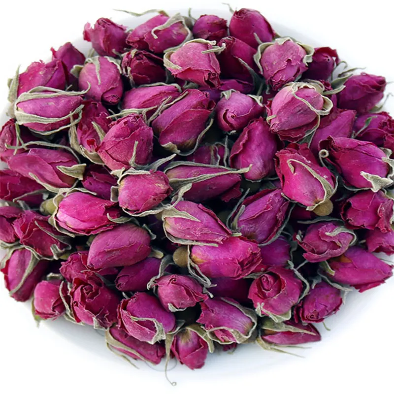 2023 Hot Sale Wholesale Natural Bulk Herbal Dried Dry Red Rose Flower Tea Big Rose Bud