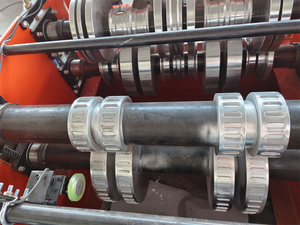 Hydraulic Structure Floor Deck Galvanized Steel <b>Sheet</b> <b>Tile</b> Roll Forming Making Machine - Product Image 5