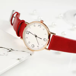 Montre Femme Ultra-Fine en Acrylique Style Transfrontalier, Boîtier Métallique à Quartz, Aiguilles Simples, Non Étanche, 38mm - Product Image 3