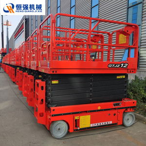 Plataforma Hidráulica Móvil Heng Qiang Ji Xie GTJZ12 de 12m de Altura para Ingeniería de Construcción - Product Image 3