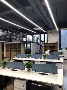 Three Sides Illuminated Aluminum <strong>LED</strong> Profile 45x42MM with <strong>square</strong> <strong>Diffuser</strong> - Product Image 6