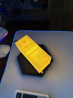 Lámpara LED Flotante con Forma de Dólar, Luz Nocturna Giratoria de 360 Grados, Producto Tecnológico de Moda, Lámpara de Dólar Levitante