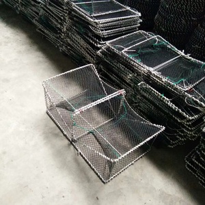 Piège portable carré <span class=keywords><strong>en</strong></span> forme de crabe, 1 pièce, à crevettes, <span class=keywords><strong>poisson</strong></span>, écrevisse pliable, crevettes, anguille - Product Image 3