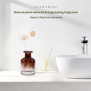 Diffuseur d'arômes élégant sans flamme de grande capacité Parfum de roseau à évaporation naturelle pour chambre d'hôtel Bain de pieds Équipements de l'hôtel - Product Image 5