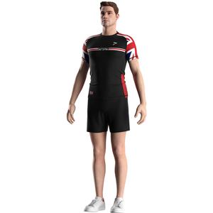 Série Elite Rash Guard UK, séchage rapide, durable, extensible, anti-frottement, maillot de compression pour le surf et l'entraînement - Product Image 6