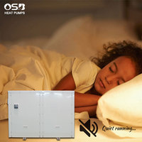 Chauffe-piscine solaire OEM 35KW à pompe à chaleur, échangeur de chaleur en titane économe en énergie, pour usage domestique, commercial et hôtelier, à source d'air