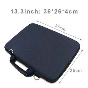 Housse pour ordinateur portable 14 pouces en EVA, portable et durable, style professionnel, étui rigide, sacoche, sac à bandoulière, protection antichoc - Product Image 6